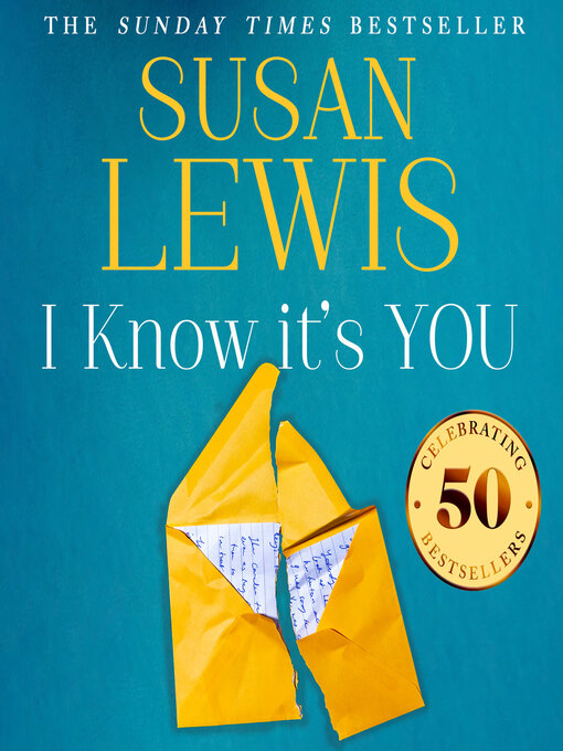 Title details for I Know It's You by Susan Lewis - Available